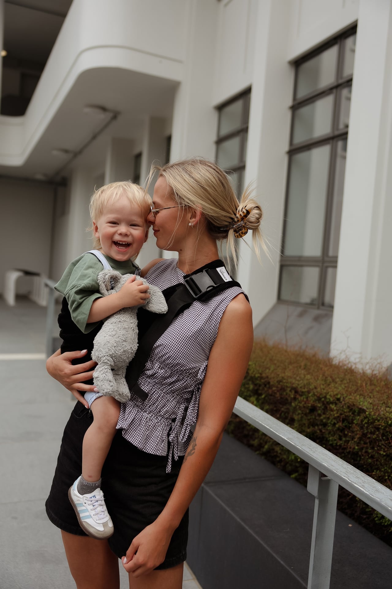 Black Toddler Carrier