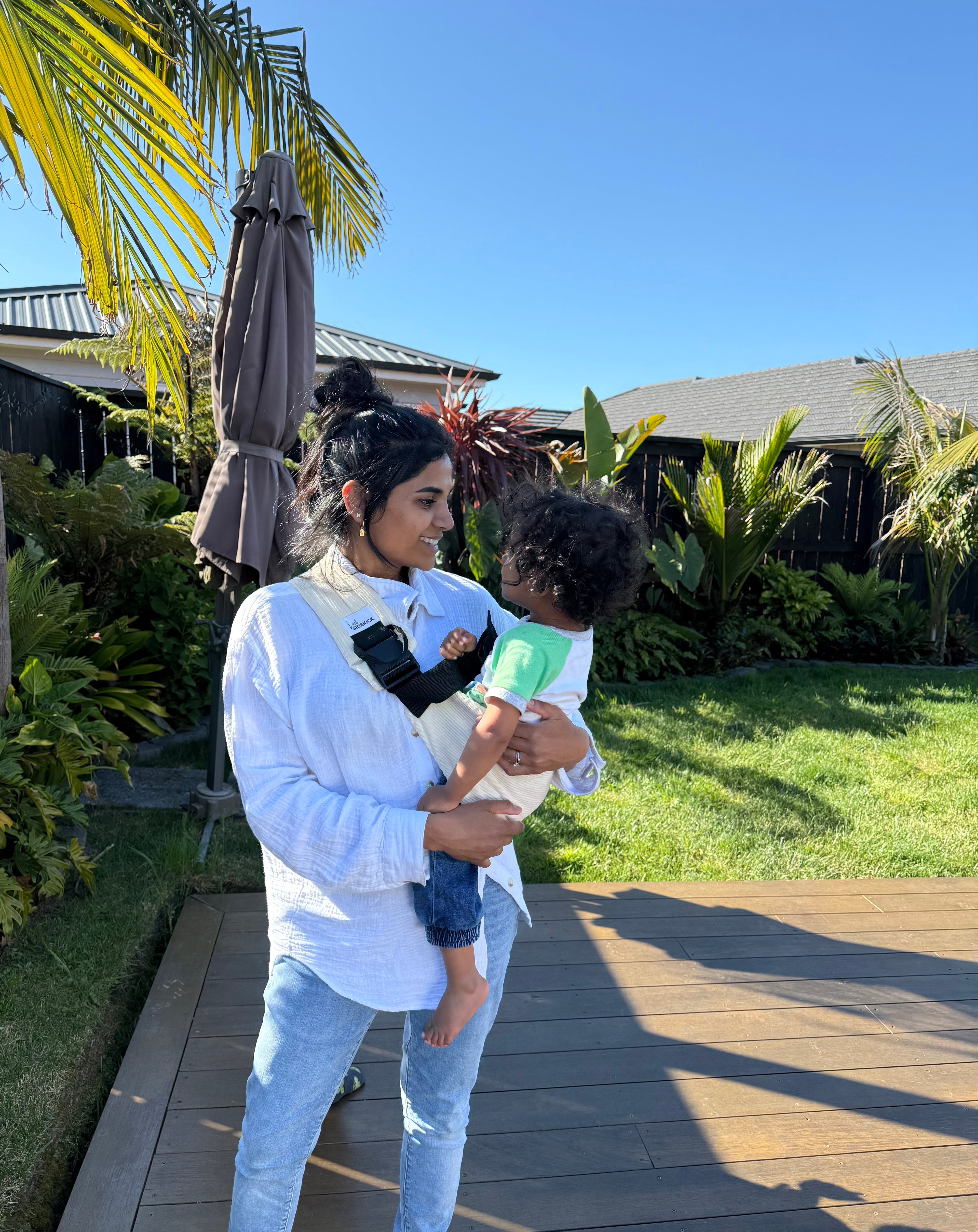 Beige Toddler Carrier