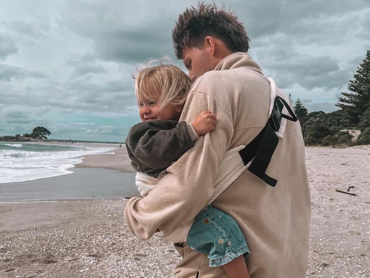 Beige Toddler Carrier