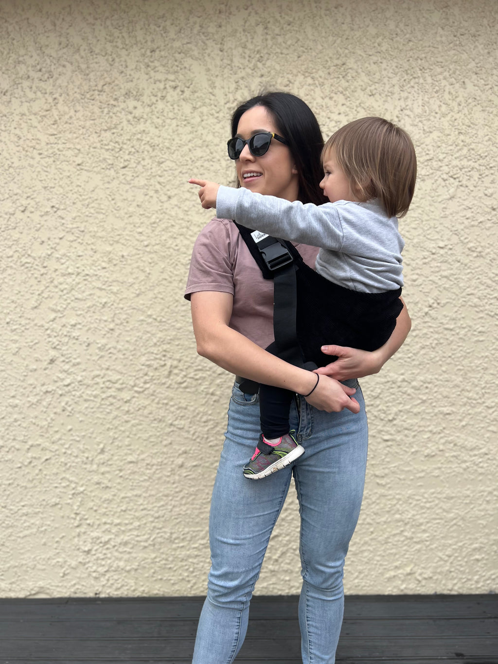 Black Toddler Carrier