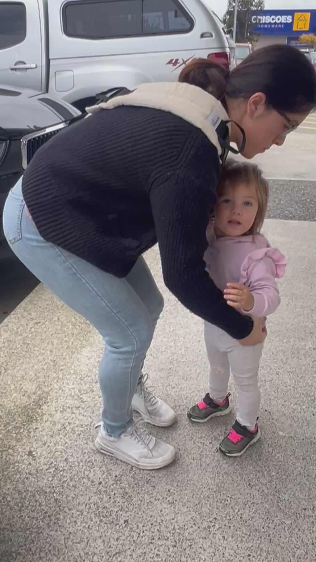 Beige Toddler Carrier