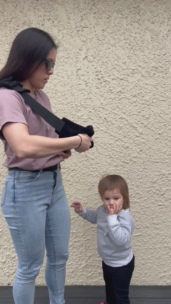 Black Toddler Carrier